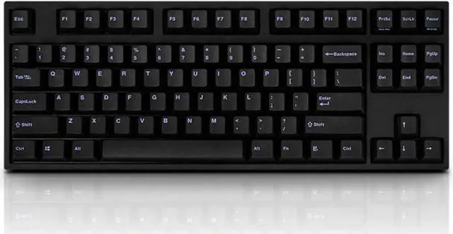 Main image of Leopold FC750R OE Black Purple OEM Profile PBT DoubleShot Keycap (Silver Switch)