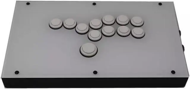 Alt view image 2 of 3 - RAC-J800B All Buttons Hitbox Joystick Game Controller PS4 Version - White