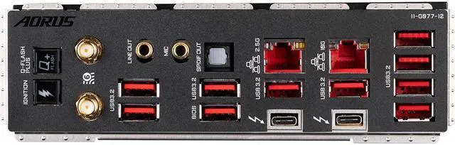 Alt view image 6 of 6 - GIGABYTE Z790 AORUS XTREME (LGA 1700/ Intel Z790/ EATX/ DDR5/ M.2/ PCIe 5.0/20+1+2 Phases Digital Power Design/ USB 3.2 Gen2X2 Type-C/Intel WiFi 6E/ 10GbE LAN/Q-Flash Plus/EZ-Latch Plus/Motherboard)