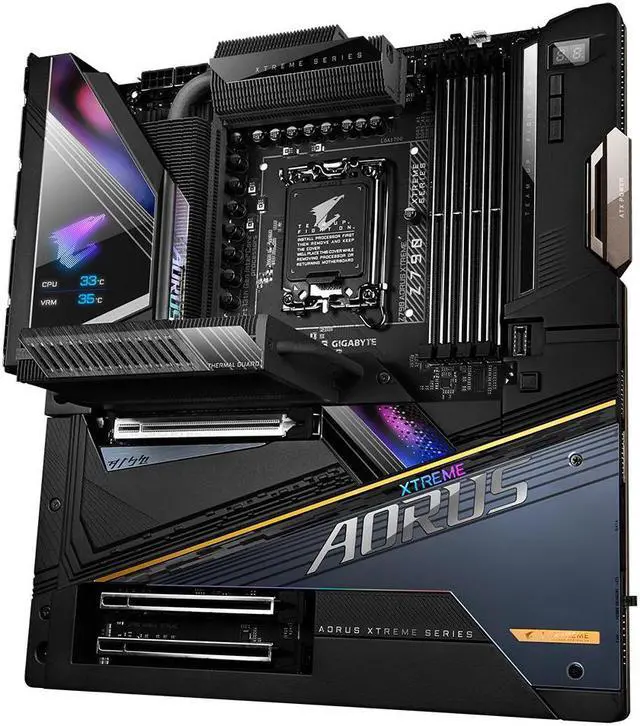 Alt view image 4 of 6 - GIGABYTE Z790 AORUS XTREME (LGA 1700/ Intel Z790/ EATX/ DDR5/ M.2/ PCIe 5.0/20+1+2 Phases Digital Power Design/ USB 3.2 Gen2X2 Type-C/Intel WiFi 6E/ 10GbE LAN/Q-Flash Plus/EZ-Latch Plus/Motherboard)