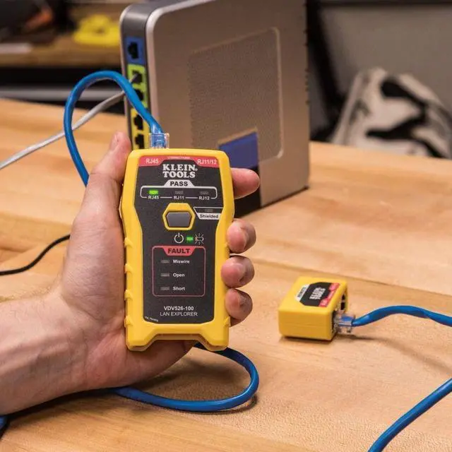 Alt view image 3 of 6 - Klein Tools VDV526-100 Network LAN Cable Tester, VDV Tester, LAN Explorer with Remote