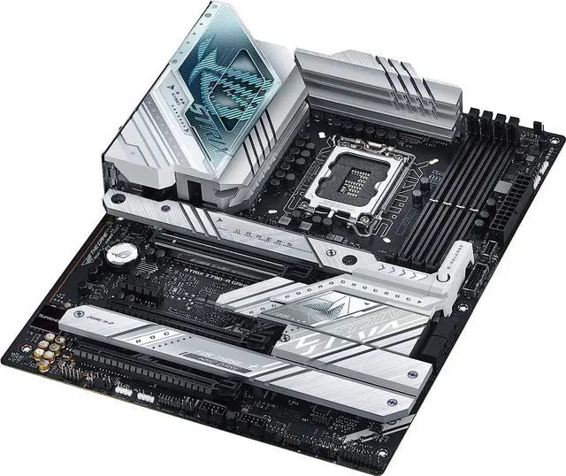 Alt view image 4 of 4 - ASUS ROG Strix Z790-A Gaming WiFi D5 LGA 1700 ATX (16 + 1 power stages, DDR5, four M.2 slots, PCIe 5.0, WiFi 6E, USB 3.2 Gen 2x2 Type-C with PD 3.0 up to 30W, Aura Sync RGB) Gaming Motherboard