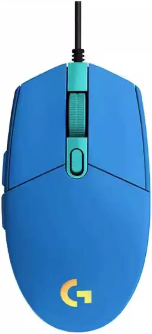 Main image of Logitech G102 Light Sync Gaming Wired Mouse with Customizable RGB Lighting, 6 Programmable Buttons, Gaming Grade Sensor, 8 k dpi Tracking,16.8mn Color, Light Weight (Blue)
