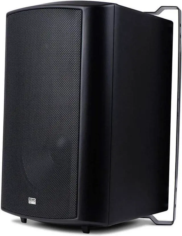Alt view image 2 of 5 - OSD 8" Outdoor Patio Speaker Pair 180W, Weatherproof IP54 Rated Aluminum Grilles, Black AP840