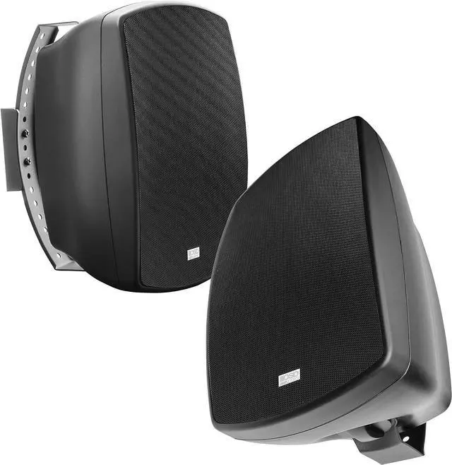 Main image of OSD 6.5" Outdoor Patio Speaker Pair 150W, IP54 Weather Resistant, Full Motion Bracket Black AP650