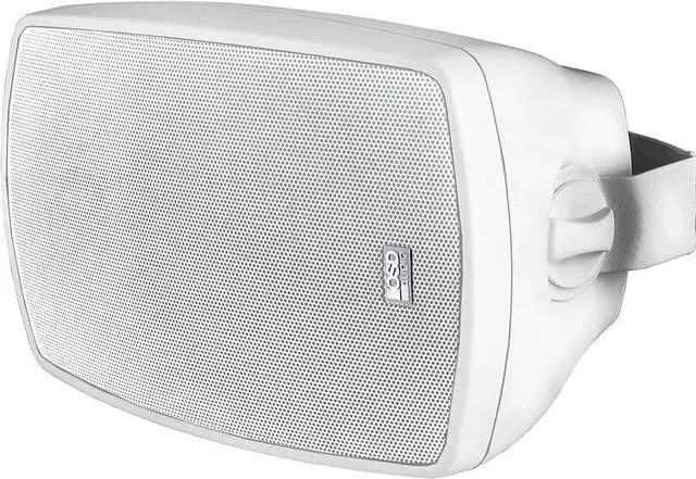 Alt view image 4 of 4 - OSD 6.5" Outdoor Patio Speaker Pair 150W, IP54 Weather Resistant, Full Motion Bracket White AP650