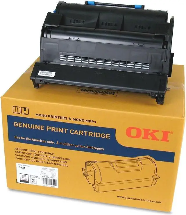 Main image of Okidata 45439001 Black Toner Cartride 36K Yield For Oki B731dn