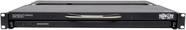 Alt view image 2 of 4 - Tripp Lite KVM Rack Console 1U Rackmount w 19" LCD Display - B021-000-19