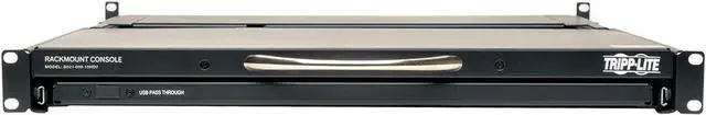 Alt view image 5 of 5 - Tripp Lite Rack Console 1URM DVI, VGA for KVM Switch, 19" LCD 1080p Rack-Mount TAA (B021-000-19-HD2), black