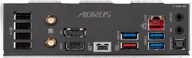 Alt view image 6 of 6 - GIGABYTE B760M AORUS Pro AX (LGA 1700/ Intel/ B760/ M-ATX/ DDR5/ Dual M.2/ PCIe 4.0/ USB 3.2 Gen2X2 Type-C/Intel Wi-Fi 6E/ 2.5GbE LAN/Q-Flash Plus/PCIe EZ-Latch/Gaming Motherboard)