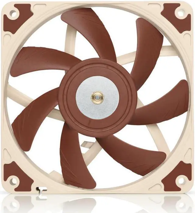 Main image of Noctua NF-A12x15 FLX, Premium Quiet Slim Fan, 3-Pin (120x15mm, Brown)