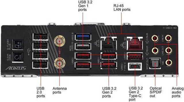 Alt view image 6 of 6 - GIGABYTE X570 AORUS Xtreme (AMD Ryzen 5000/X570/E-ATX/PCIe4.0/DDR4/Aqantia 10GbE LAN/RGB Fusion 2.0/Fins-Array Heatsink/3xM.2 Thermal Guard/USB3.1/Gaming Motherboard)