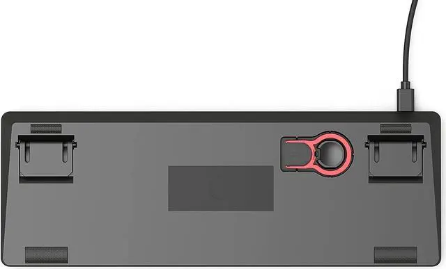 Alt view image 4 of 4 - Glorious Custom Gaming Keyboard - GMMK 60% Percent Compact - USB C Wired Mechanical Keyboard - RGB Hot Swappable Switches & Keycaps - Black Metal Top Plate