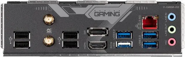 Alt view image 5 of 12 - GIGABYTE B760M GAMING X AX DDR5 (LGA 1700 Intel B760 M-ATX Motherboard with DDR5, Dual M.2, PCIe 4.0, Front USB 3.2 Gen 2 Type-C, 2.5GbE LAN, Q-Flash Plus, PCIe EZ-Latch)