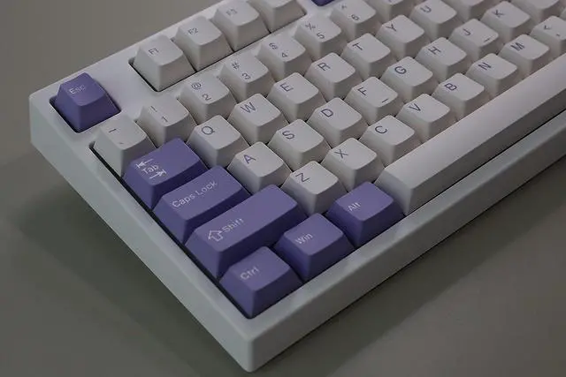 Alt view image 4 of 6 - Wireless Mechanical Keyboard with Knob Bluetooth 5.0/2.4G/Wired Connection 75% Hot Swappable Custom RGB Programmable Gaming Keyboard with PBT Keycap for Win Mac BOX White Switch