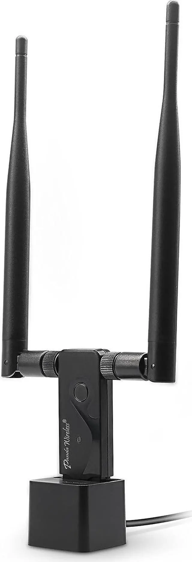 Main image of Panda Wireless PAU09 N600 Dual Band (2.4GHz and 5GHz) Wireless N USB Adapter W/Dual 5dBi Antennas - Windows XP/Vista/7/8/8.1/10/11, Mint, Ubuntu, openSUSE, Fedora, Centos, Kali Linux and Raspbian