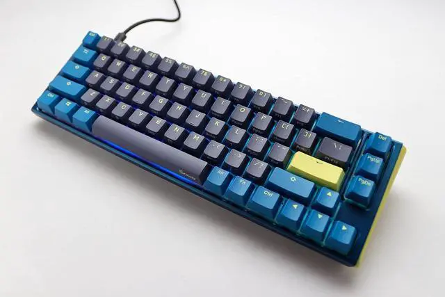 Alt view image 2 of 4 - Ducky One 3 Gaming Mechanical Keyboard RGB Backlit 65 Keys SF Daybreak Keyboard (Cherry MX Blue)