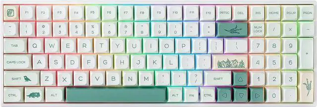 Main image of Mechanical Gaming Keyboard TK96 90% RGB Hot Swappable Triple Mode Keyboard,2.4Ghz/BT 5.0/Wired Keyboard N-Key Rollover Compact - Gateron Yellow Switch