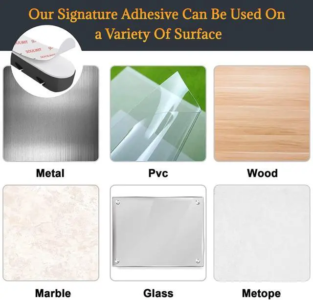 Alt view image 5 of 7 - Cable Holder Clips, 5-Pack Cable Management Cord Organizer Clips Self Adhesive for Desktop USB Charging Cable Nightstand Power Cord Mouse Cable Wire PC Office Home , 1 2 3 5 7 Slot 5 Pack Black