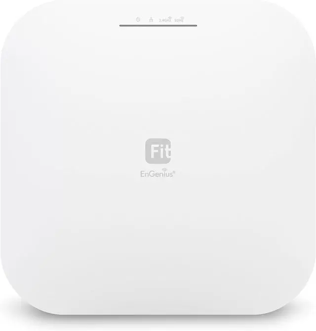 Main image of EnGenius WiFi 6 AX3600 4x4 Multi-Gigabit Access Point with 2.5Gbps Port, OFDMA, MU-MIMO, PoE+, WPA3, 1GB RAM, License-Free Cloud or On-Premise Management Tools (Power Adapter Not Included)