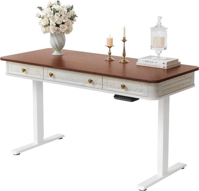 Farmhouse adjustable deals desk