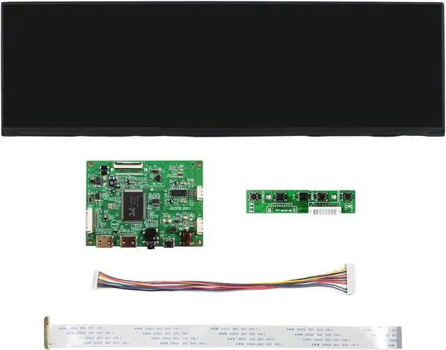 Alt view image 6 of 6 - 12.6" NV126B5M-N41 12.6inch 1920X515 LCD Screen Work with 2 HD-MI Mini LCD Controller VS-RTD2556HM-V1