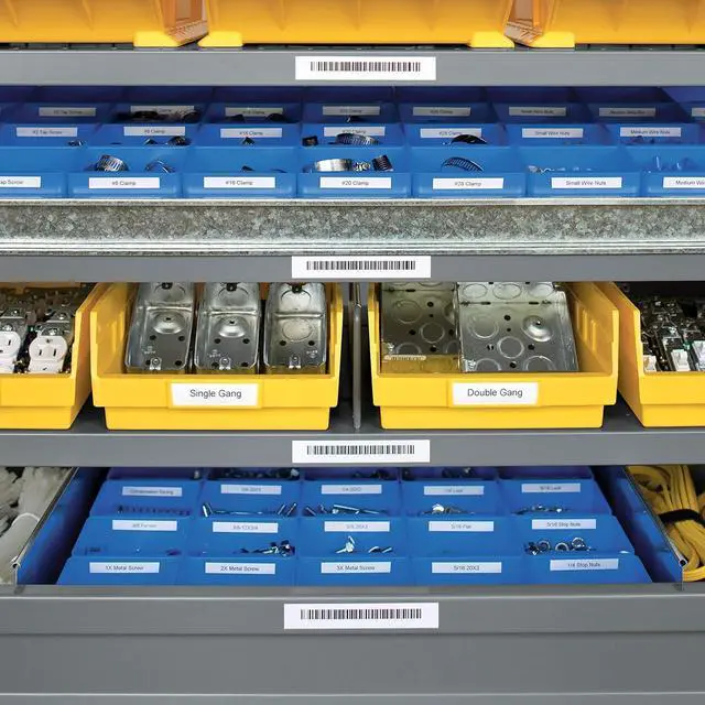 Alt view image 4 of 6 - DYMO Industrial Label Maker & Carry Case RhinoPRO 5200 Label Maker Kit, For Job Sites and Heavy-Duty Labeling Jobs, Prints Fast, Includes 2 Rolls of DYMO Industrial Vinyl Labels