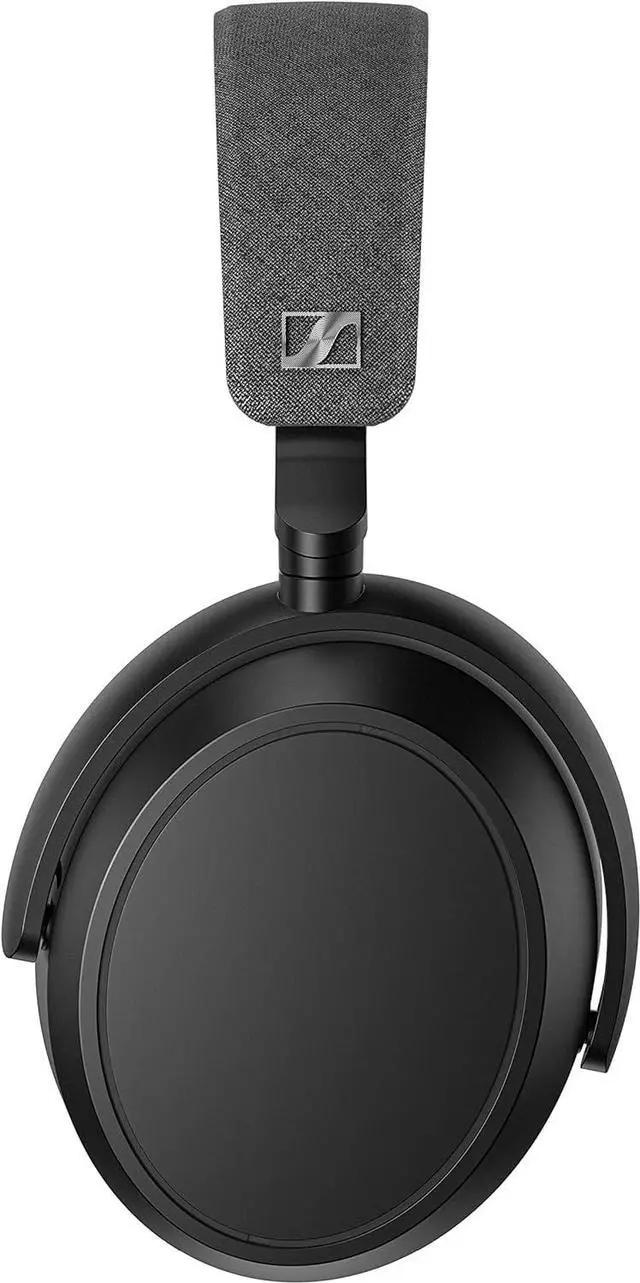 Alt view image 2 of 7 - Sennheiser Consumer Audio Momentum 4 Wireless Headphones - Bluetooth Headset for Crystal-Clear Calls with Adaptive Noise Cancellation, 60h Battery Life, Customizable Sound - Black )