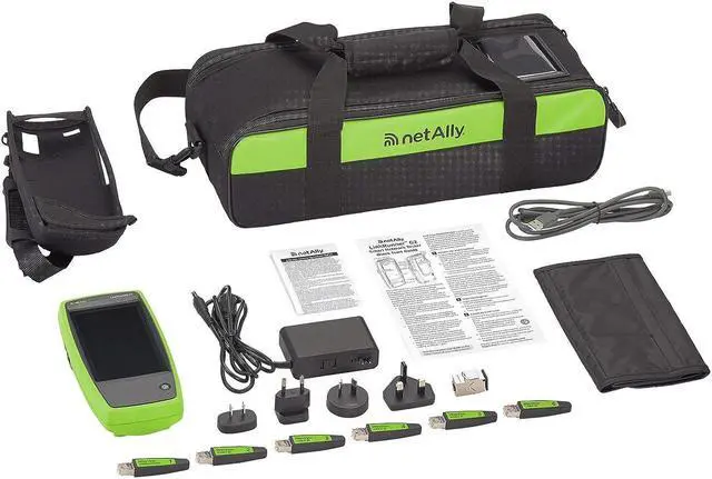 Main image of NetAlly LR-G2-KIT LinkRunner G2 Smart Network Tester Extended Test Kit - Network connectivity Tester with Link-Live Cloud Service