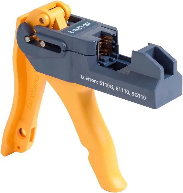 Main image of Fluke Networks JR-LEV-2 Jack Rapid Punch Down Tool for Leviton 61110 5G110 6110G