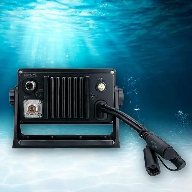 Alt view image 3 of 6 - Uniden UM725GBTBK Marine VHF Radio, All USA, Canada, and Intl. Marine Channels, 1Watt/25Watt Transmit Power, Largest LCD Screen in Class, NOAA Weather Channels, Speaker Mic, Built-in GPS & Bluetooth.