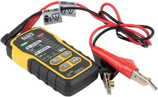 Alt view image 3 of 6 - Klein Tools Wire Tracer Tone Generator and Probe Set with RJ45 Port, Tone Tracing Probe, 60Hz Filter, Digital and Analog Signaling