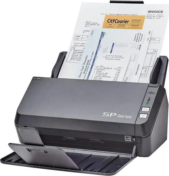 Main image of Fujitsu SP-1130Ne Easy-to-Use Color Duplex Document Scanner with Automatic Document Feeder (ADF) and Twain Driver