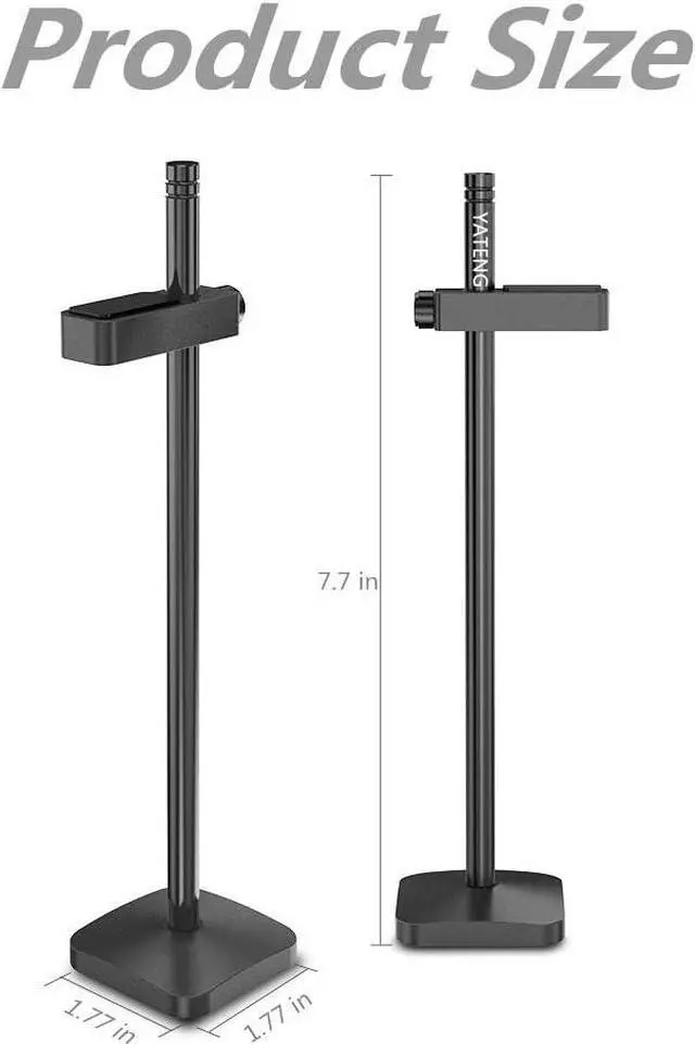 Alt view image 5 of 7 - Graphics Card GPU Brace Support, Video Card Sag Holder Bracket, Anodized Aerospace Aluminum (Black)