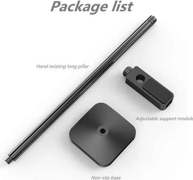 Alt view image 6 of 7 - Graphics Card GPU Brace Support, Video Card Sag Holder Bracket, Anodized Aerospace Aluminum (Black)