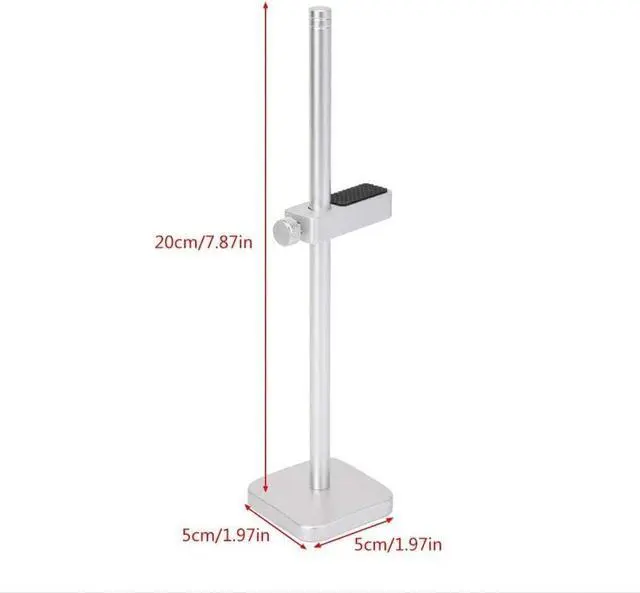 Alt view image 6 of 7 - Graphics Card GPU Brace Support, Video Card Sag Holder Bracket, Anodized Aerospace Aluminum (Silver)