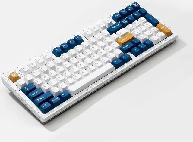 Main image of Ocean Blue Gaming 90% with 97 Keys Wireless Keyboard Rechargeable Rainbow LED Backlit for Home Office Keyboard Compatible for Windows Desktop, Laptop, PC