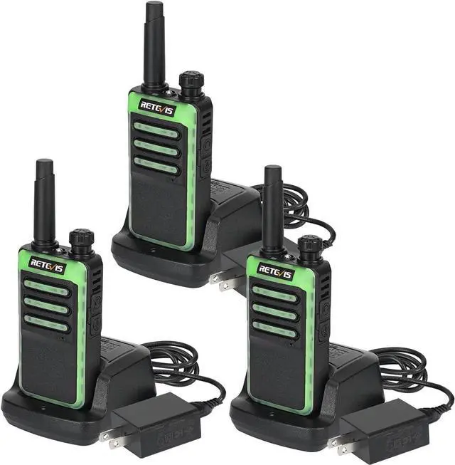 Main image of Retevis RB66 Fast Charging Walkie Talkies for Adults,Portable FRS Two-Way Radios,Flashlight,Fluorescent Design,Handsfree 2 Way Radio for Gift Family Camping Hiking Road Trip Skiing - 3 Pack