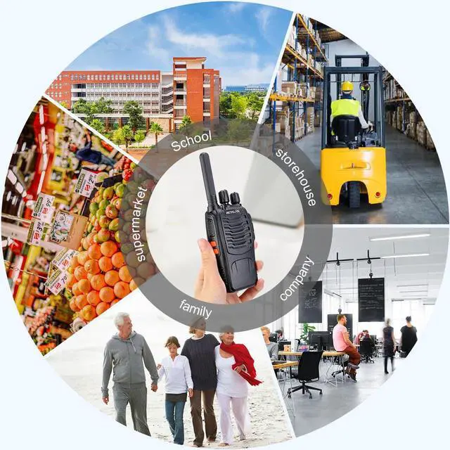 Alt view image 2 of 6 - 10pcs Retevis H777Plus Walkie Talkies FRS Long Range CTCSS/DCS 2W Two Way Radios