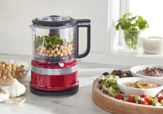 Alt view image 4 of 4 - KitchenAid 3.5 Cup Food Chopper, Empire Red