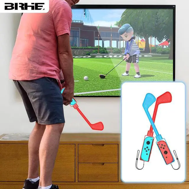 Alt view image 5 of 7 - Nintendo Switch Accessories12 in 1 Switch Sports Accessories Bundle for Nintendo Switch Sports,Family Accessories Kit for Switch/OLED Sports Games:Golf Clubs,Tennis Rackets,Sword Grips,Just Dance