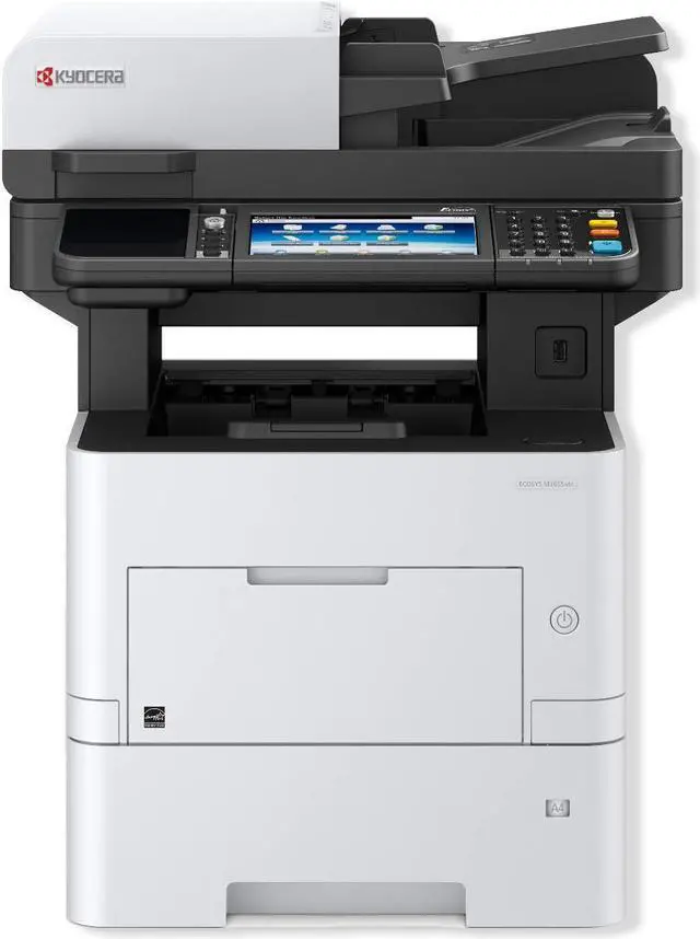 Alt view image 2 of 2 - Kyocera 1102TB2US0 Ecosys M3655idn B&W MFP; Resolution Up to Fine 1200 Dpi; Print, Scan, Copy and Fax Functions; Up to 57 PPM; Mobile Printing Ready