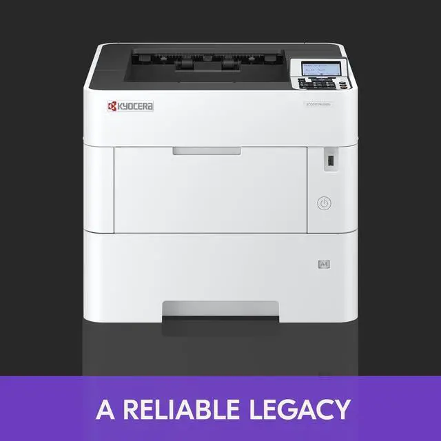 Alt view image 2 of 7 - KYOCERA ECOSYS PA5500x Monochrome Laser Printer, 57 ppm, 600 x 600 dpi and Up to Fine 1200 dpi, 600 Sheet Tray, 100 Sheet MPT, Duplex, 5 Line LCD w/Hard Key Panel, Gigabit Ethernet, USB, 512 MB