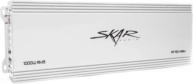 Main image of Skar Audio RP-150.4ABM 1,000 Watt Full-Range Class A/B 4-Channel Marine Amplifier