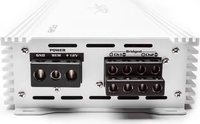 Alt view image 3 of 4 - Skar Audio RP-150.4ABM 1,000 Watt Full-Range Class A/B 4-Channel Marine Amplifier