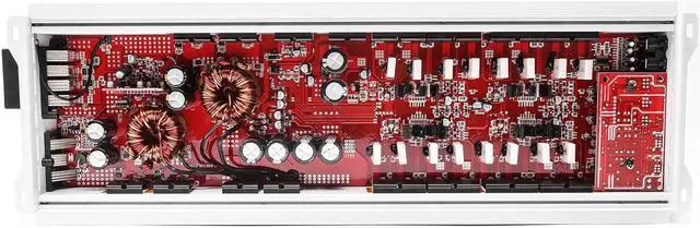Alt view image 4 of 4 - Skar Audio RP-150.4ABM 1,000 Watt Full-Range Class A/B 4-Channel Marine Amplifier