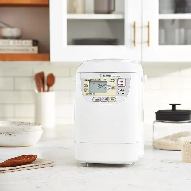 Alt view image 7 of 7 - Zojirushi Home Bakery 1-Pound-Loaf Programmable Mini Breadmaker, White