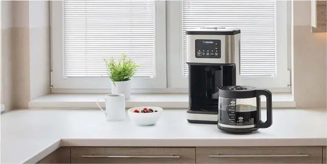 Alt view image 5 of 5 - Zojirushi Coffee Maker Dome Brew Programmable, StainlessSteel and Black
