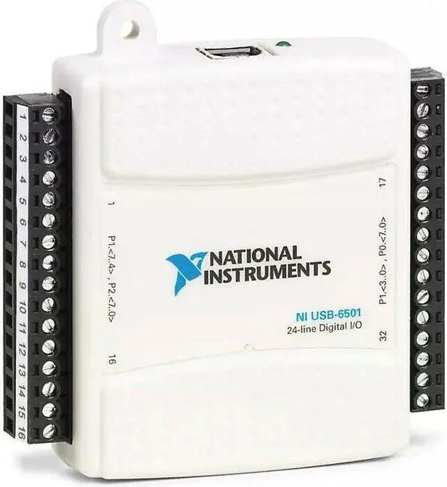 Main image of National Instruments 24-CH 8.5mA 5MHz Digital I/O USB-6501 DAQ 779205-01