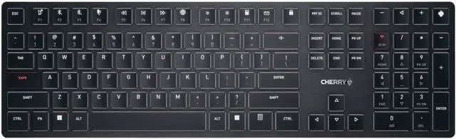 Main image of Cherry KW X ULP Ultra Slim Wireless Mechanical Keyboard. Multi Device Function MX Ultra Low Profile Switches
